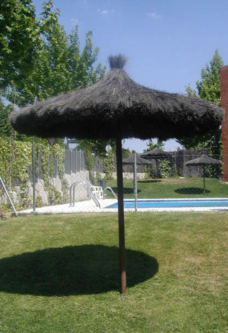 parasol artesanal para piscinas